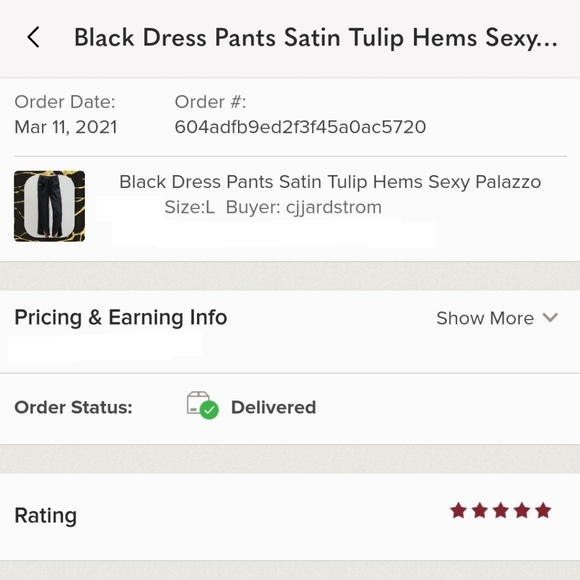 Satin Dress Pants Tulip Hems Palazzo Rust Pumpkin - Picture 10 of 11